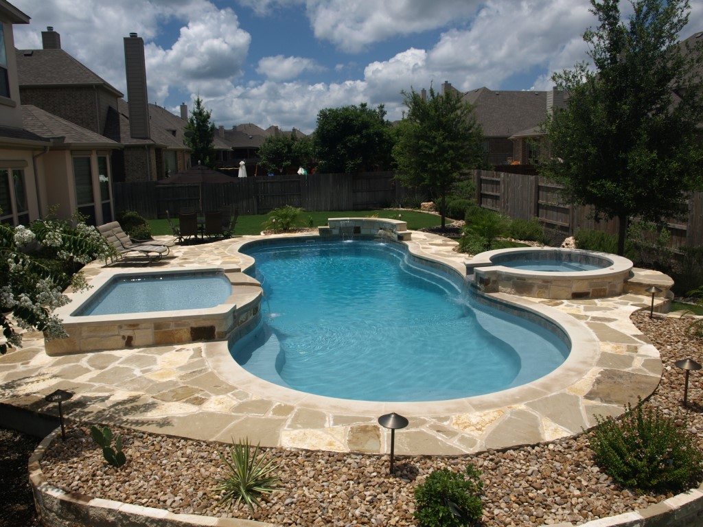 Large Pool for Entertaining
